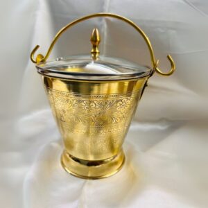Brass Bucket For Pooja 3 Litre Water Capacity