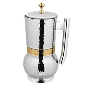 Steel Jug With Handle and Steel Lid | 2 Liter