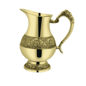 100% Brass Handmade Jug/Pitcher (1 ltr)