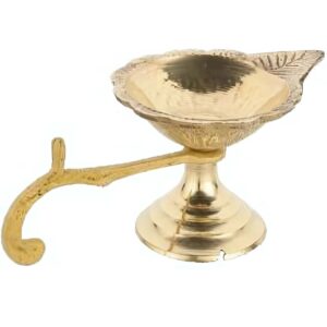 Pure Brass Oil Diya For Pooja