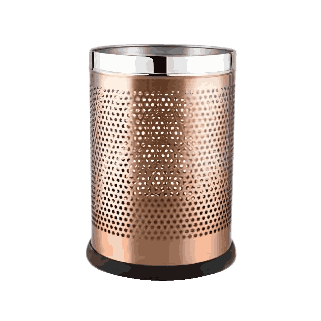 Hammered Canister Made With Copper