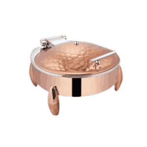 Steel Copper Chafing Dish With Stand