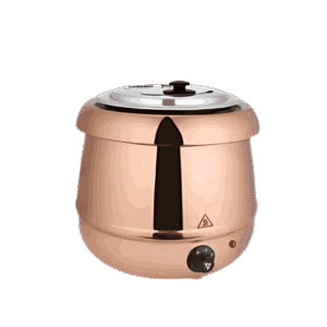 Soup Kettle Warmer Heater Rose Gold