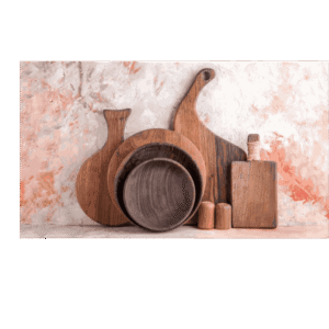 Premium Wooden Chopping & Serving Board Set