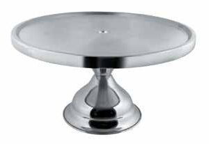 Stainless Steel Stand For Presenting Cake And Pizza
