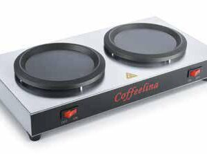 Electric Double Hot Plate Coffee Pot Warmer