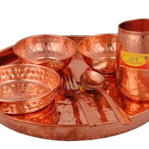 Copper b7 Pcs Dinner Set